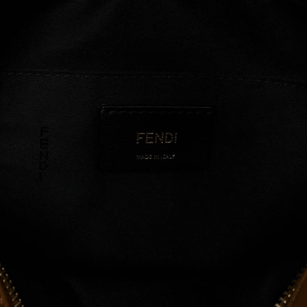 Fendi Glacé Vitello Century FF 1974 Sac caméra Marron – vue 4 – GABY PARIS