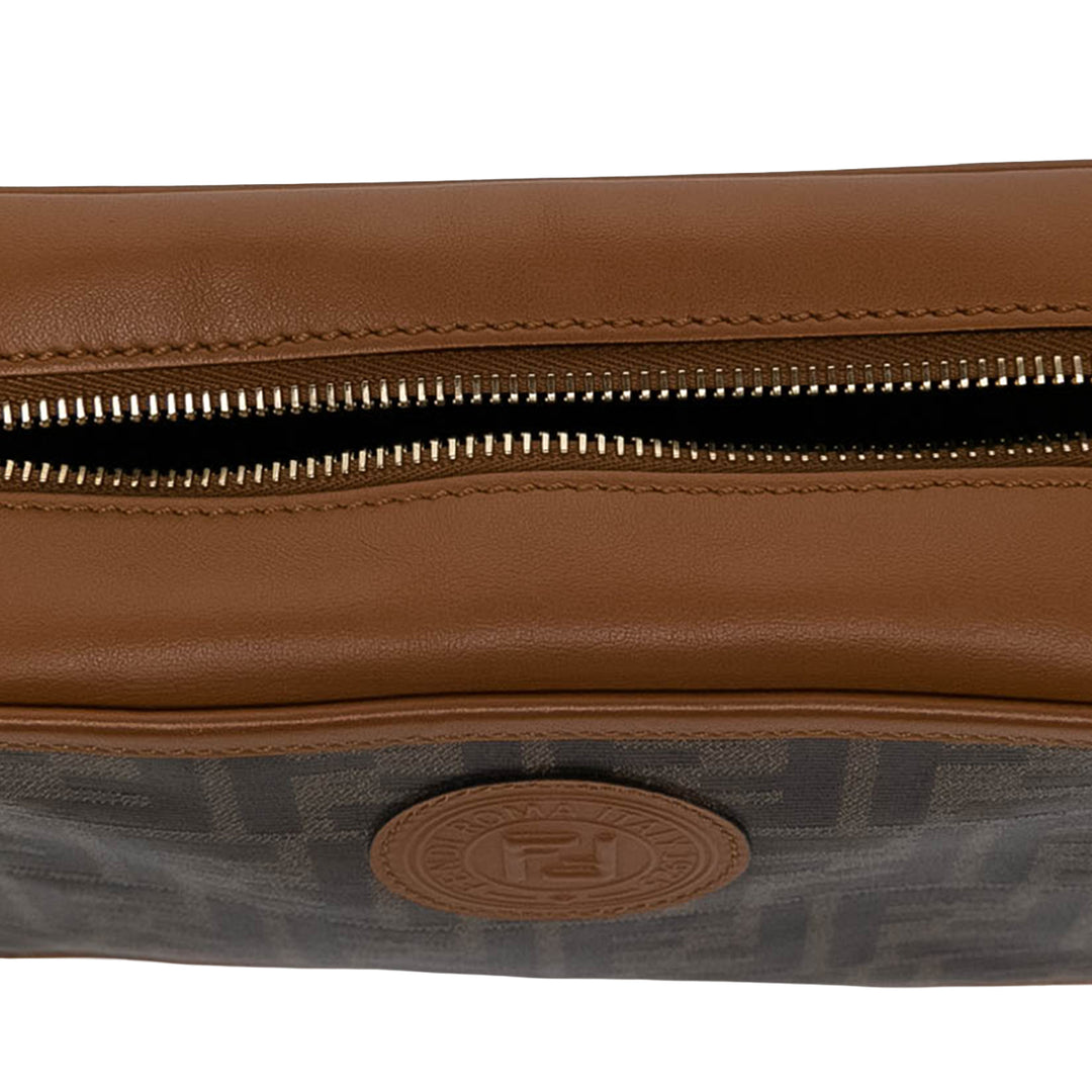 Fendi Glacé Vitello Century FF 1974 Sac caméra Marron – vue 5 – GABY PARIS