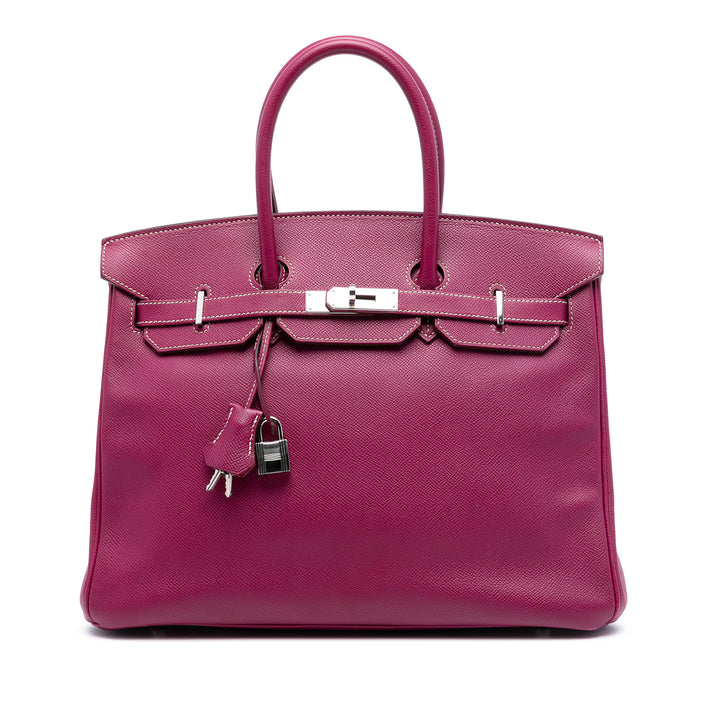 Hermès Epsom Candy Verso Birkin Retourne 35