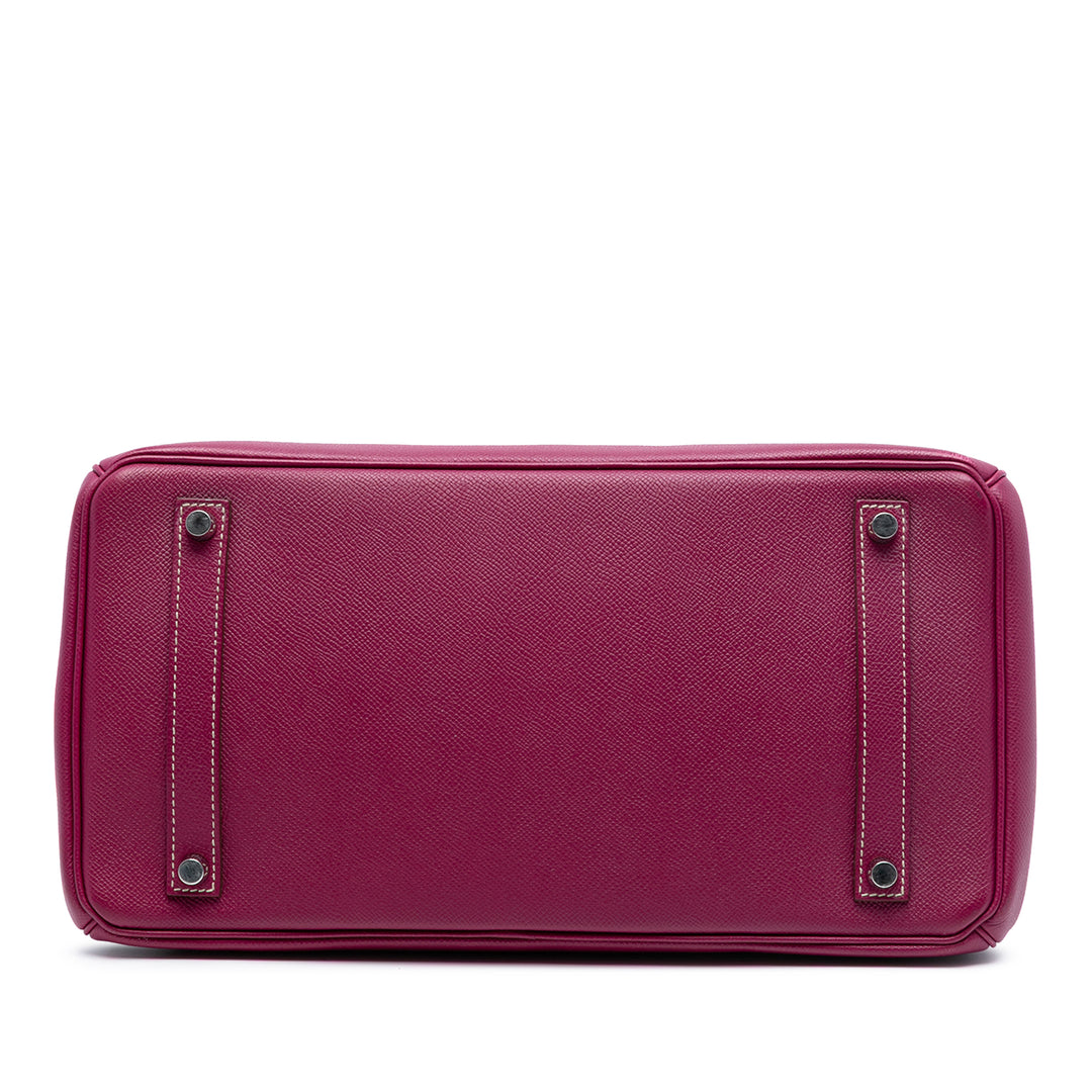 Hermès Epsom Candy Verso Birkin Retourne 35