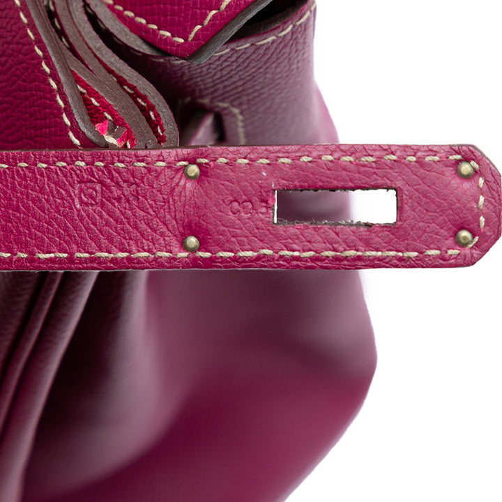 Hermès Epsom Candy Verso Birkin Retourne 35