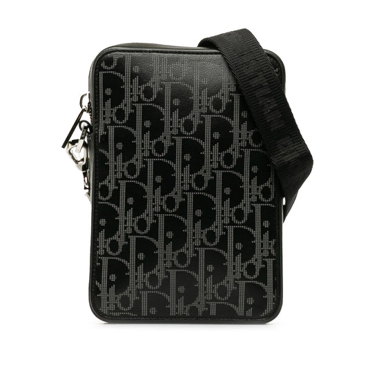 Oblique World Tour Messenger Bag Black - Gaby Paris