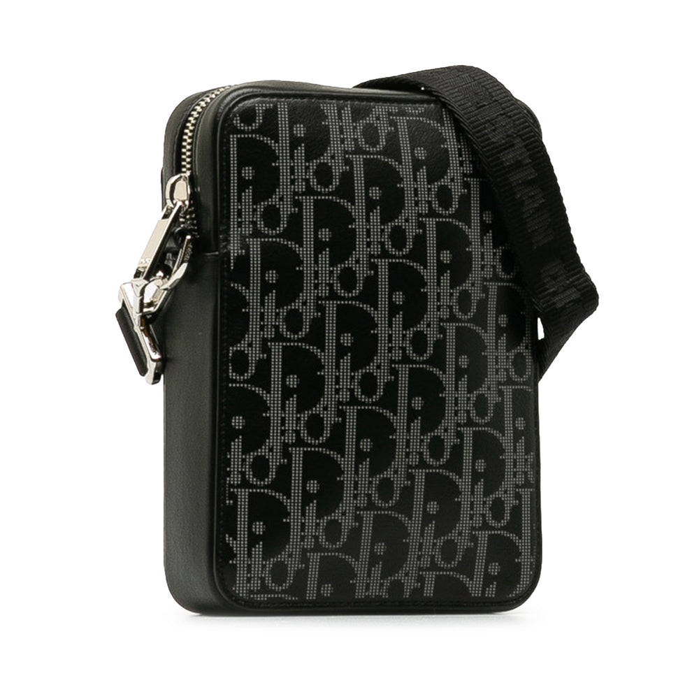 Oblique World Tour Messenger Bag Black - Gaby Paris