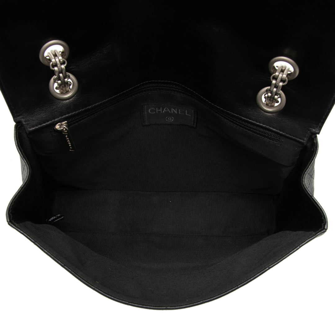 Chanel Chocolate Bar Cuir d’agneau Reissue 2.55 Simple rabat
