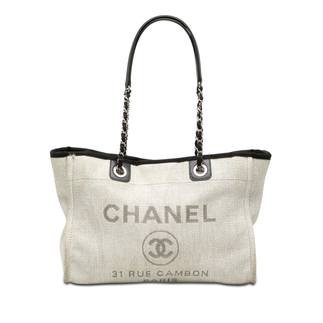 Chanel Small Toile Deauville Cabas