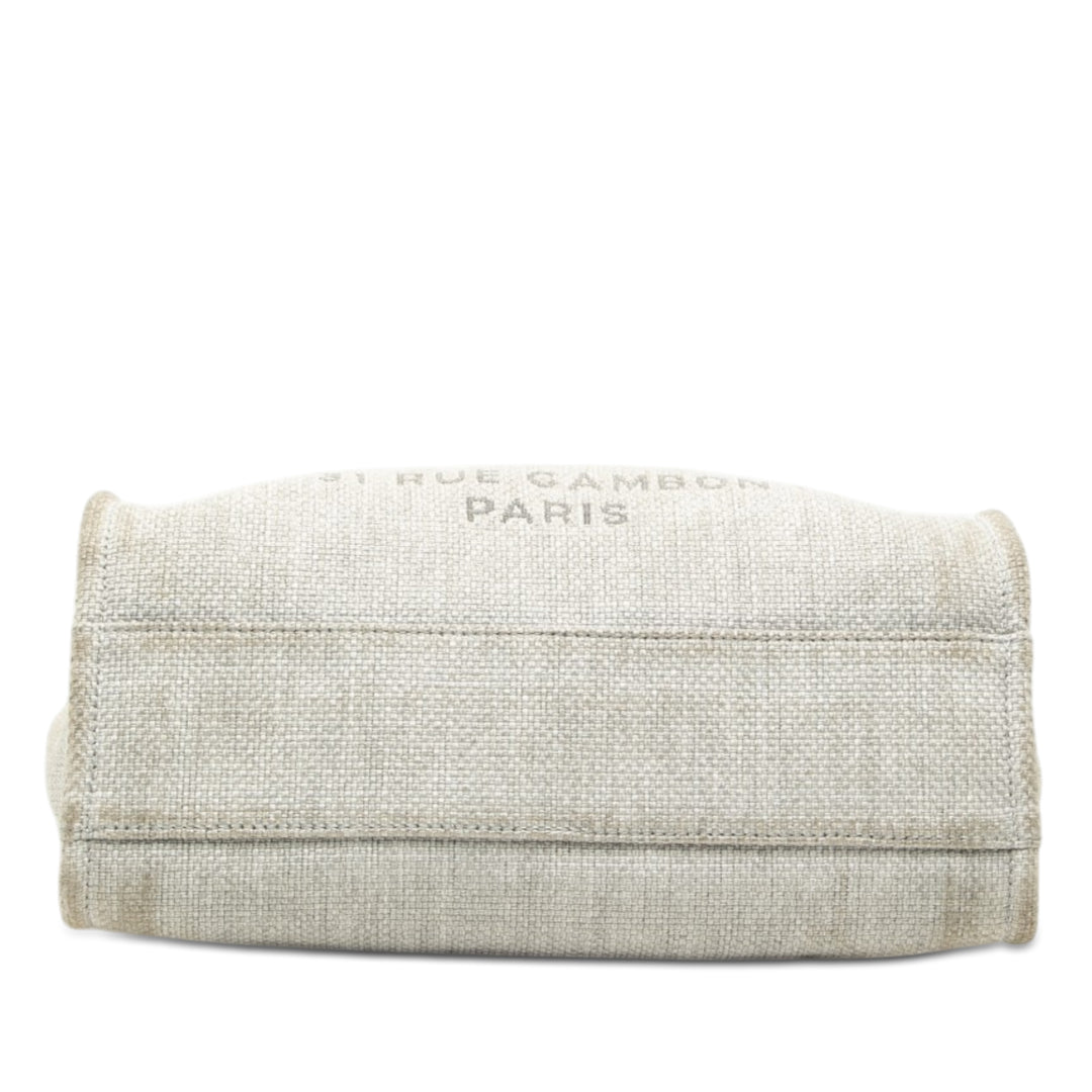 Chanel Small Toile Deauville Cabas
