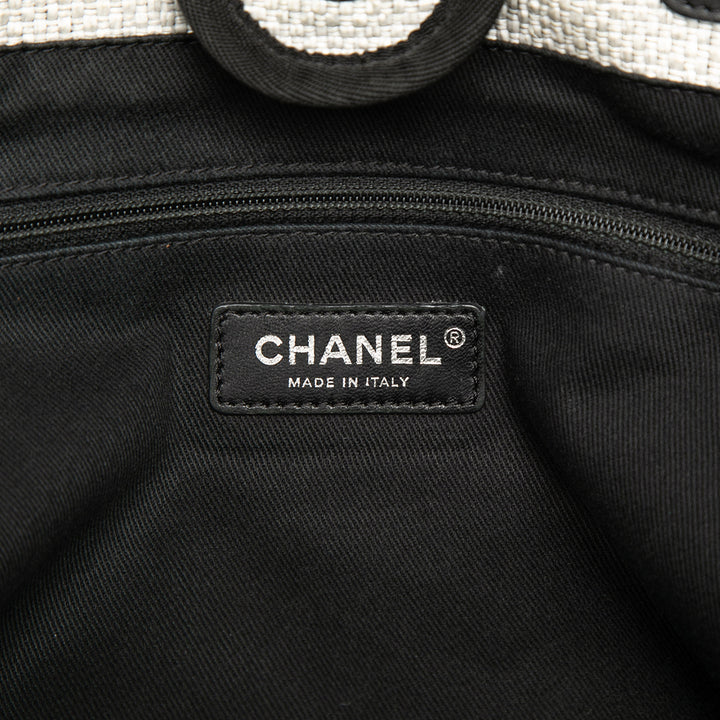 Chanel Small Toile Deauville Cabas