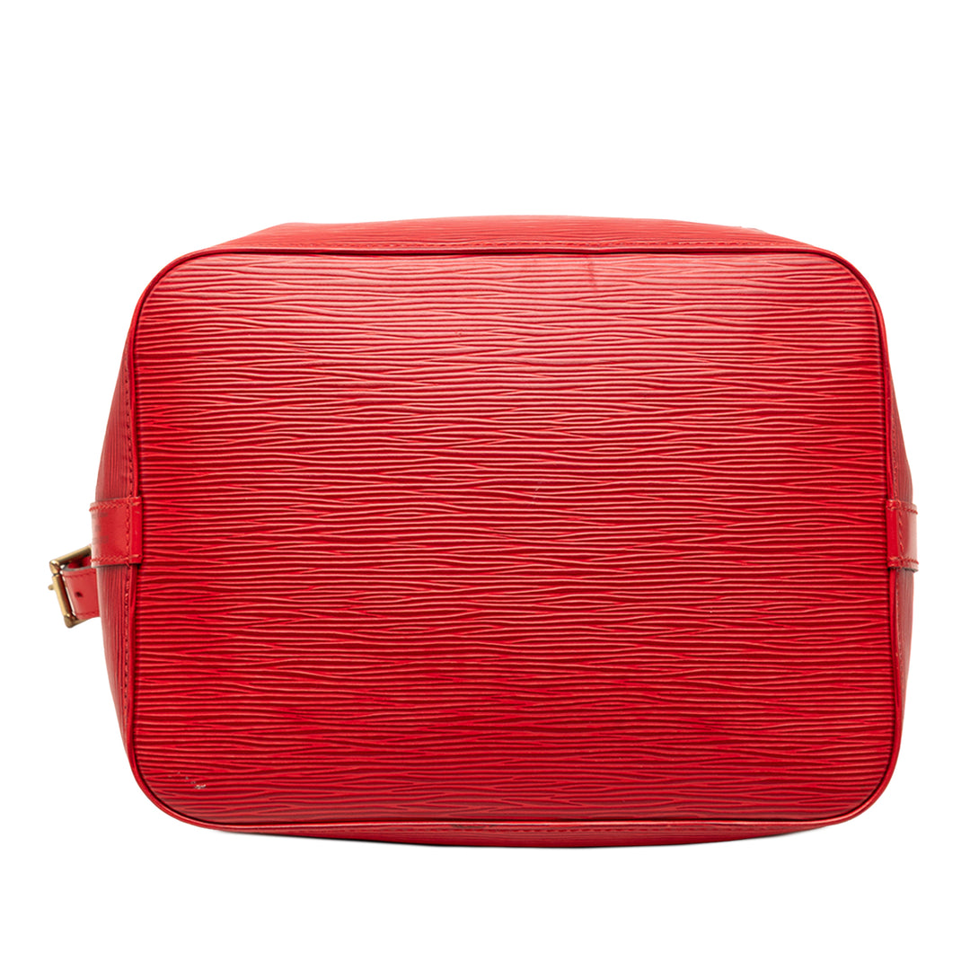 Louis Vuitton Sac seau Noe Épi Rouge – vue 3 – GABY PARIS