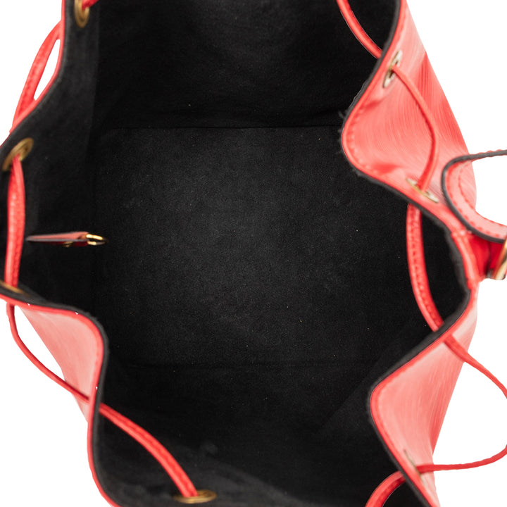 Louis Vuitton Sac seau Noe Épi Rouge – vue 4 – GABY PARIS