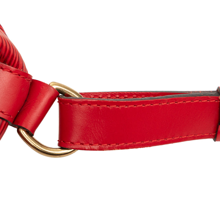 Louis Vuitton Sac seau Noe Épi Rouge – vue 6 – GABY PARIS
