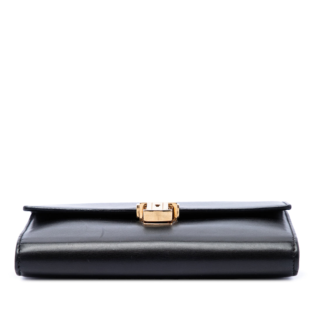 High School Sac Mini Cuir de veau lisse Noir