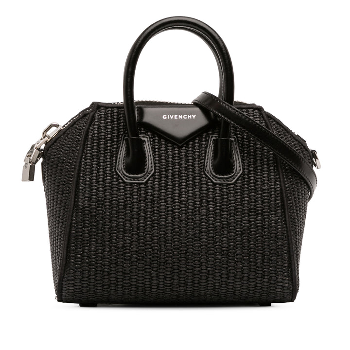 Givenchy Mini Raffia Antigona Sac