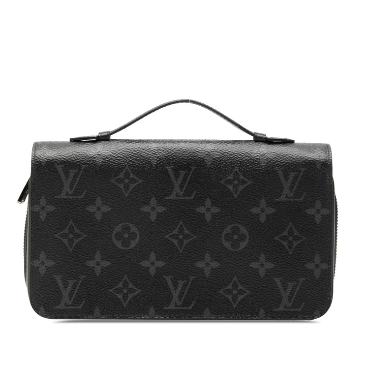 Louis Vuitton Monogram Eclipse Zippy XL Portefeuille
