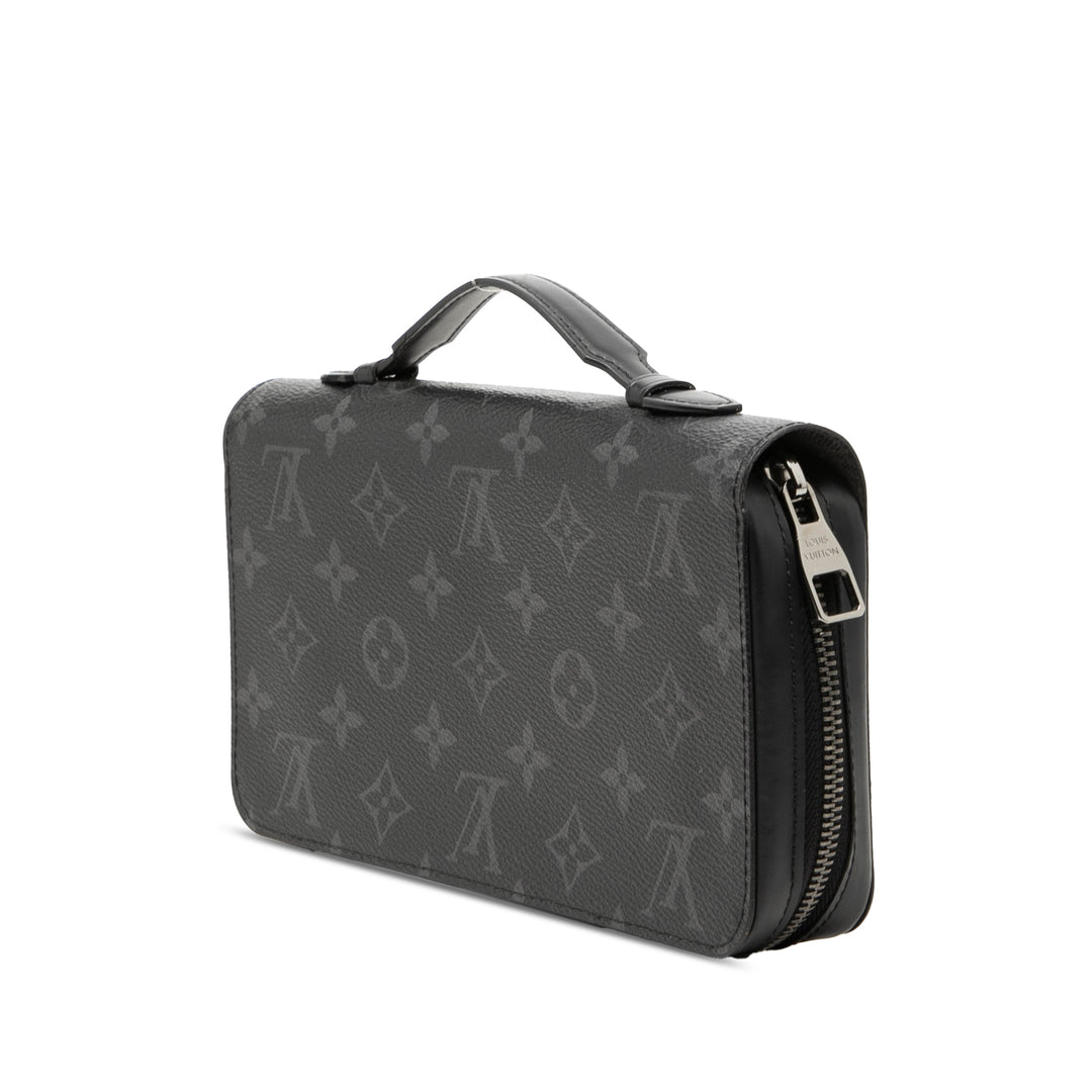 Louis Vuitton Monogram Eclipse Zippy XL Portefeuille