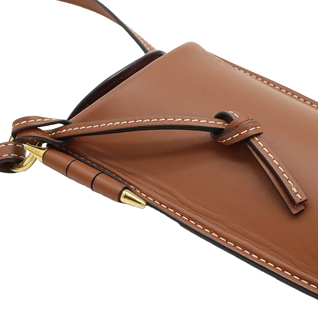 LOEWE Cuir Gate Pocket Sac porté croisé