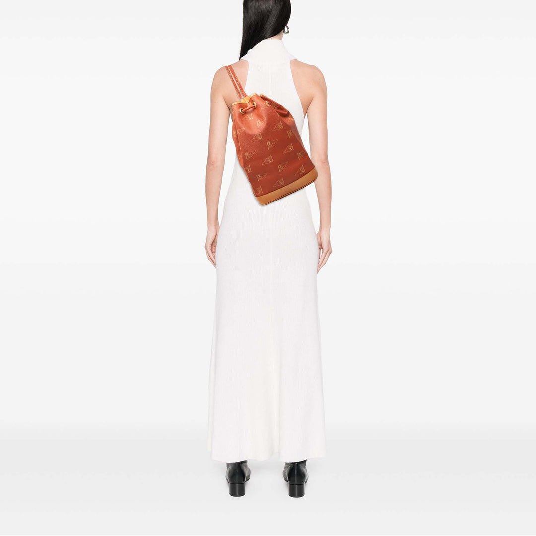 Louis Vuitton Sac à dos Americas Cup Saint Tropez Toile enduite Rouge – vue 6 – GABY PARIS