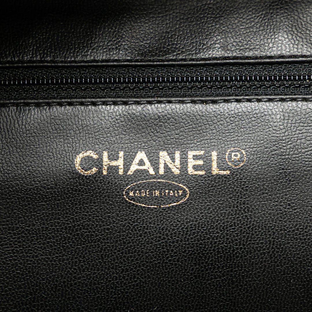 CC Caviar Vanity Case Black - Gaby Paris