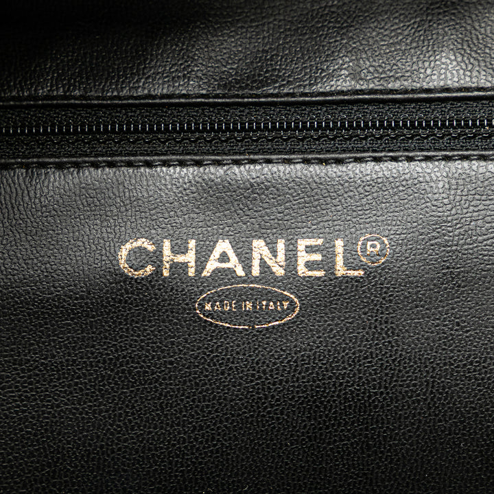 CC Caviar Vanity Case Black - Gaby Paris