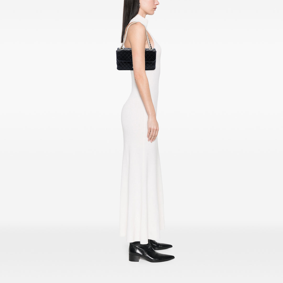 Chanel Matelassé Westminster Perle à rabat Moyen Cuir d'agneau Noir – vue 6 – GABY PARIS