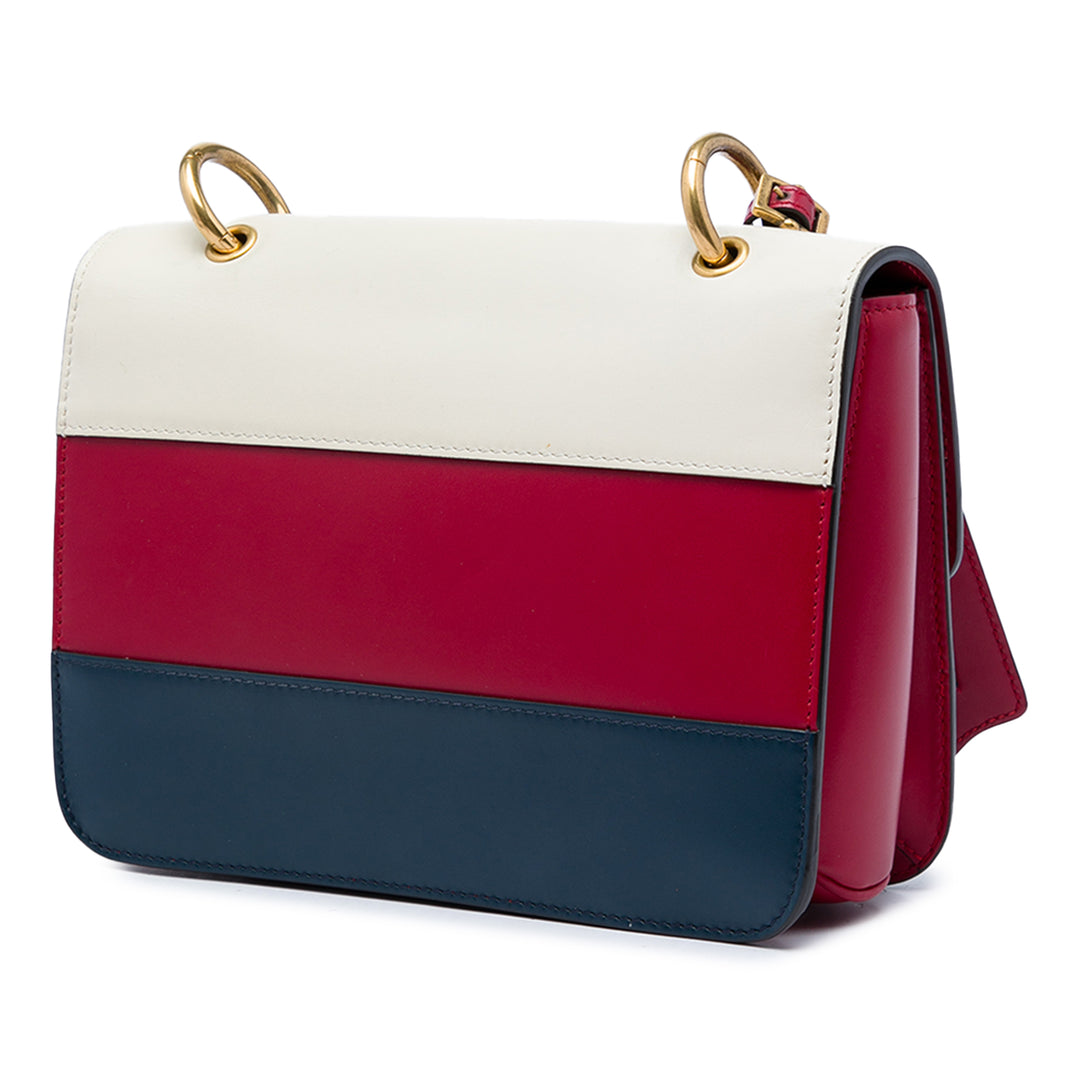 Gucci Queen Margaret à rabat Sac Moyen Cuir de veau Rouge – vue 2 – GABY PARIS