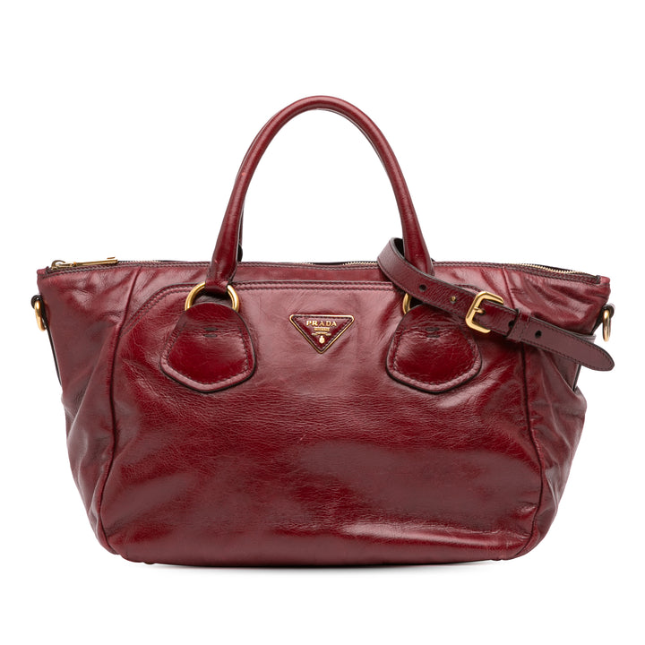 Prada Vitello Shine Sac cartable