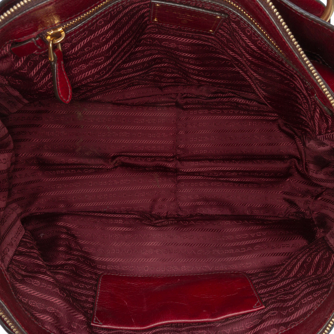 Prada Vitello Shine Sac cartable