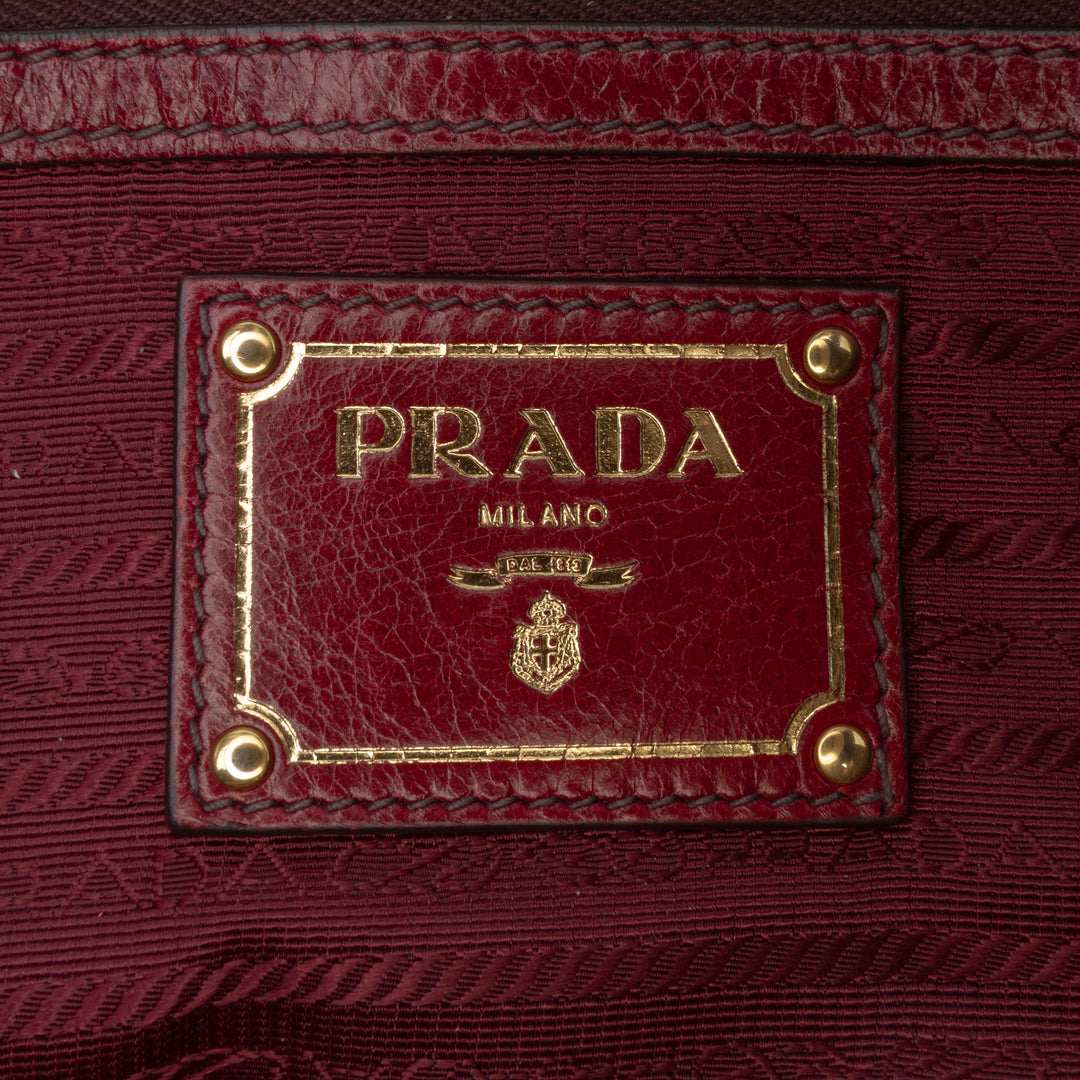 Prada Vitello Shine Sac cartable