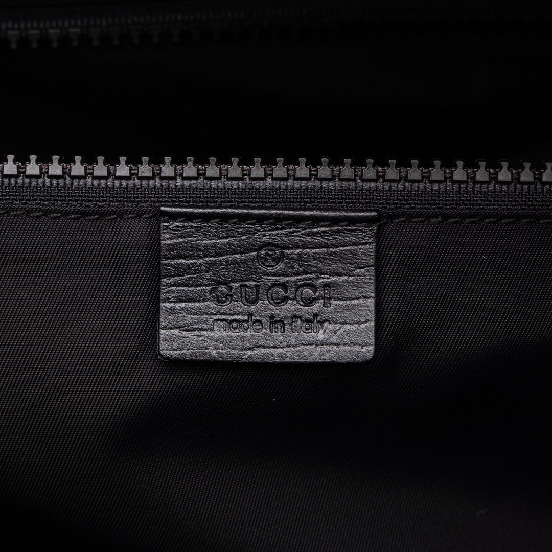 Gucci Sac de voyage GG Supreme Noir – vue 5 – GABY PARIS