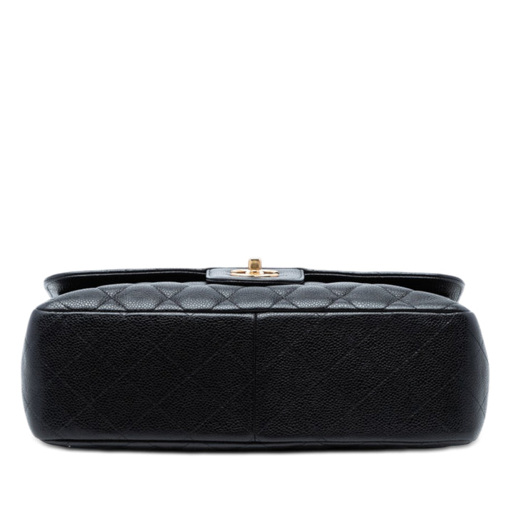 Chanel Jumbo Classic Caviar Double rabat