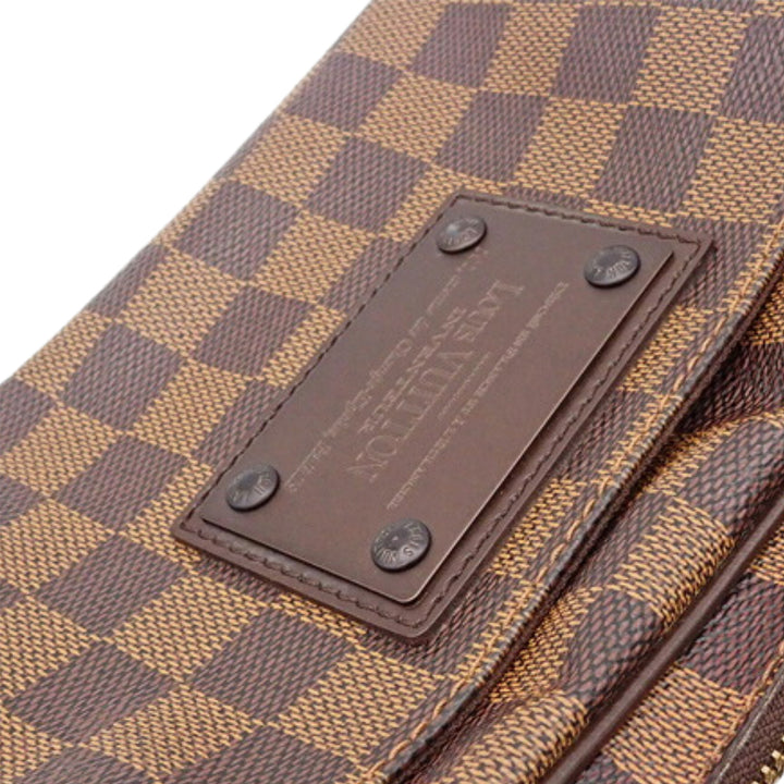 Brooklyn Bum Sac Damier Ébène Marron