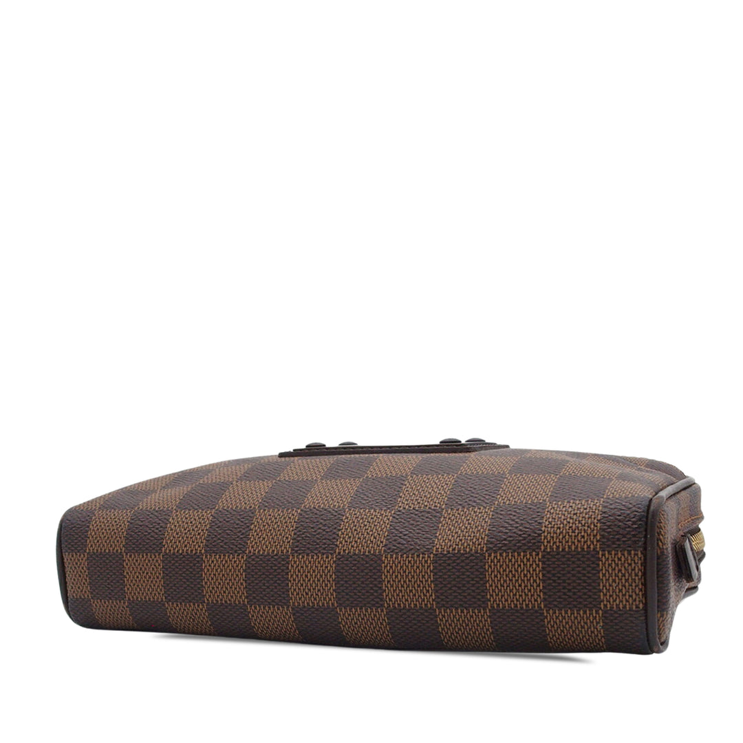 Brooklyn Bum Sac Damier Ébène Marron