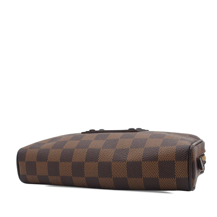 Brooklyn Bum Sac Damier Ébène Marron