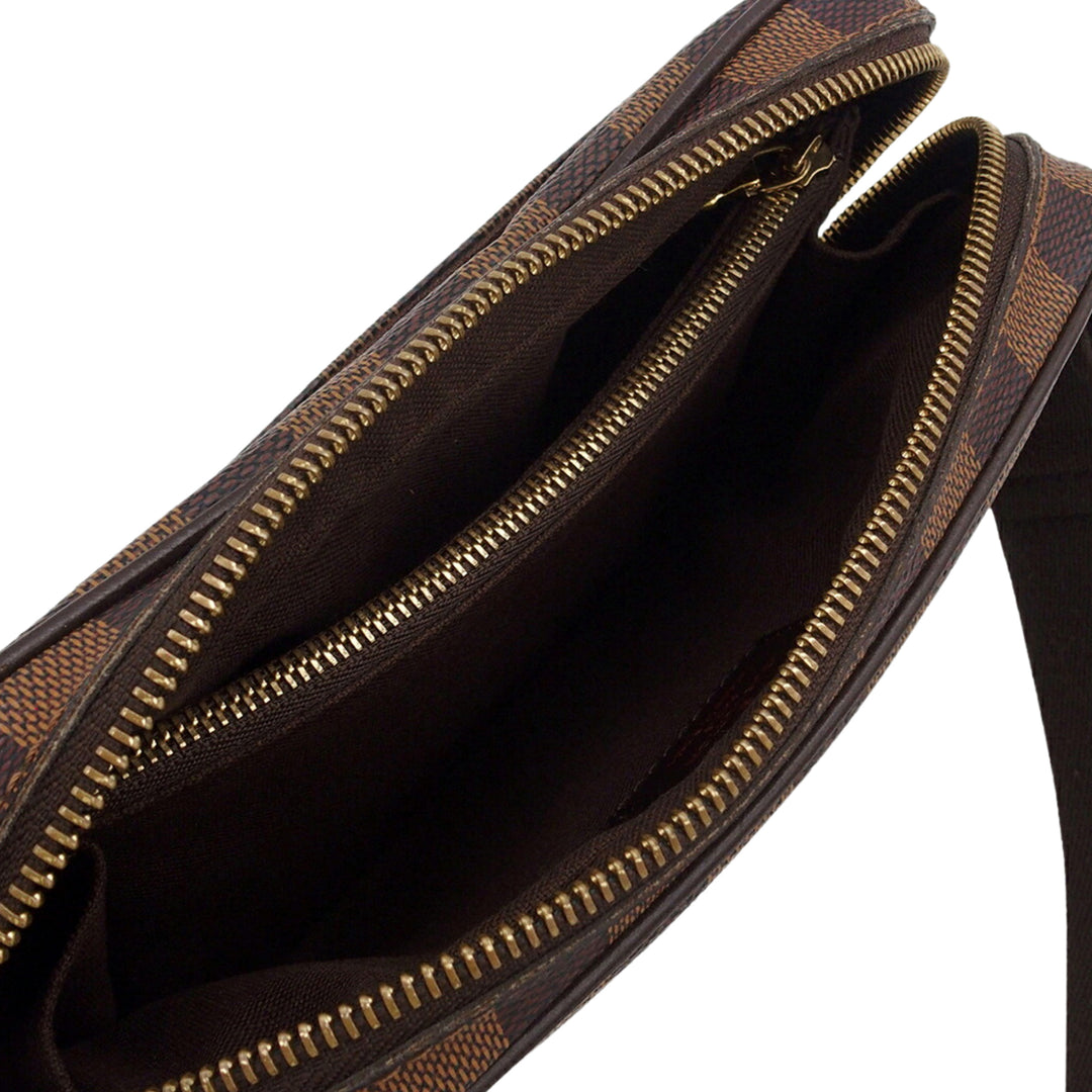 Brooklyn Bum Sac Damier Ébène Marron