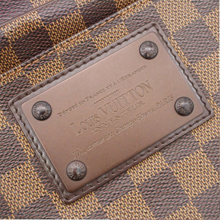 Brooklyn Bum Sac Damier Ébène Marron