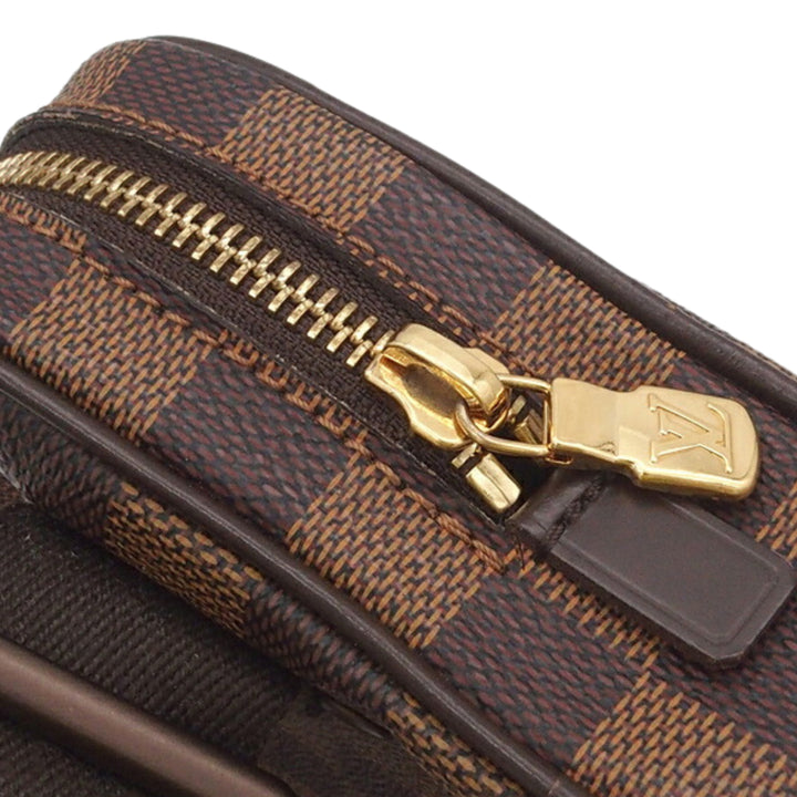 Brooklyn Bum Sac Damier Ébène Marron