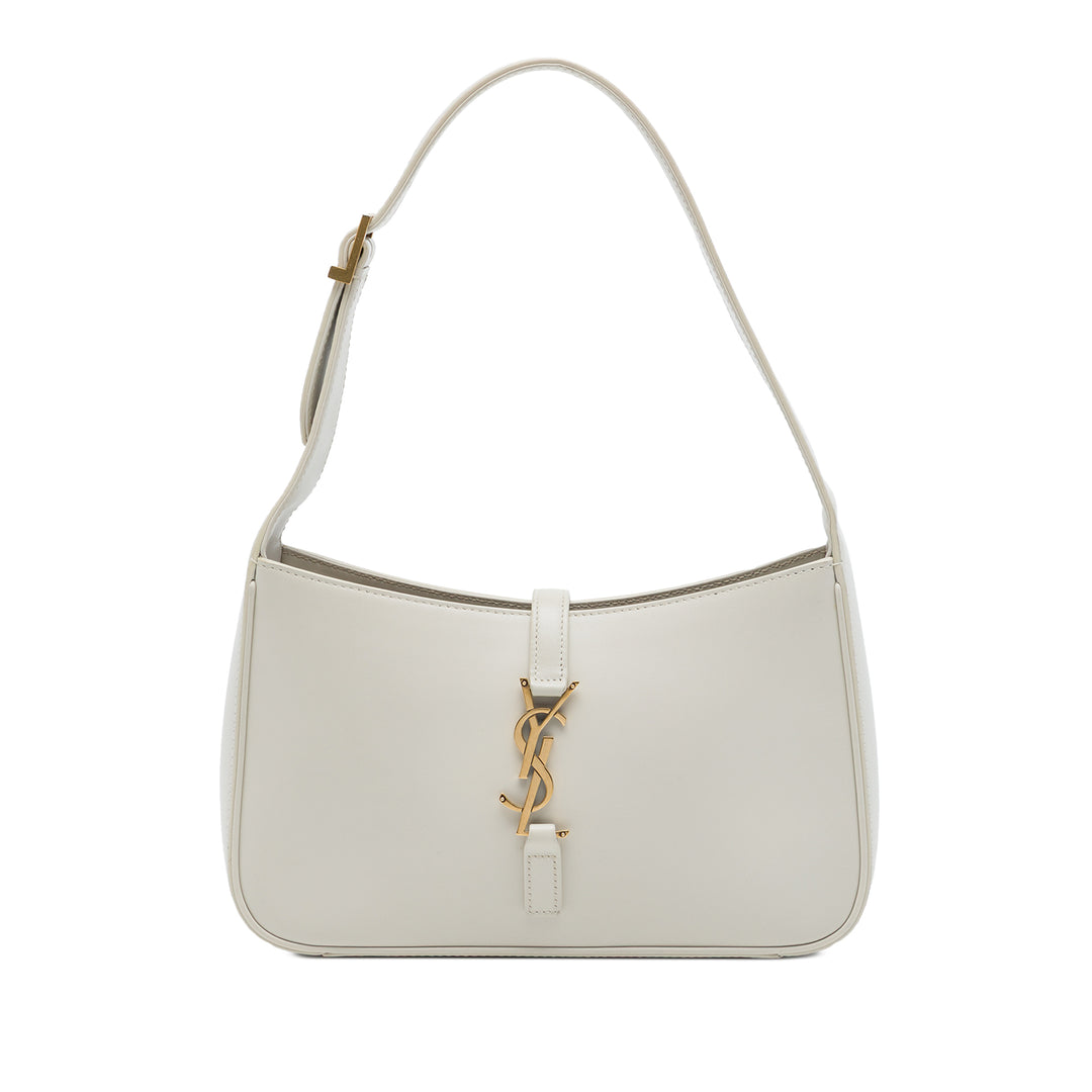Saint Laurent Le 5 a 7 Cuir de veau lisse Blanc – vue principale – GABY PARIS