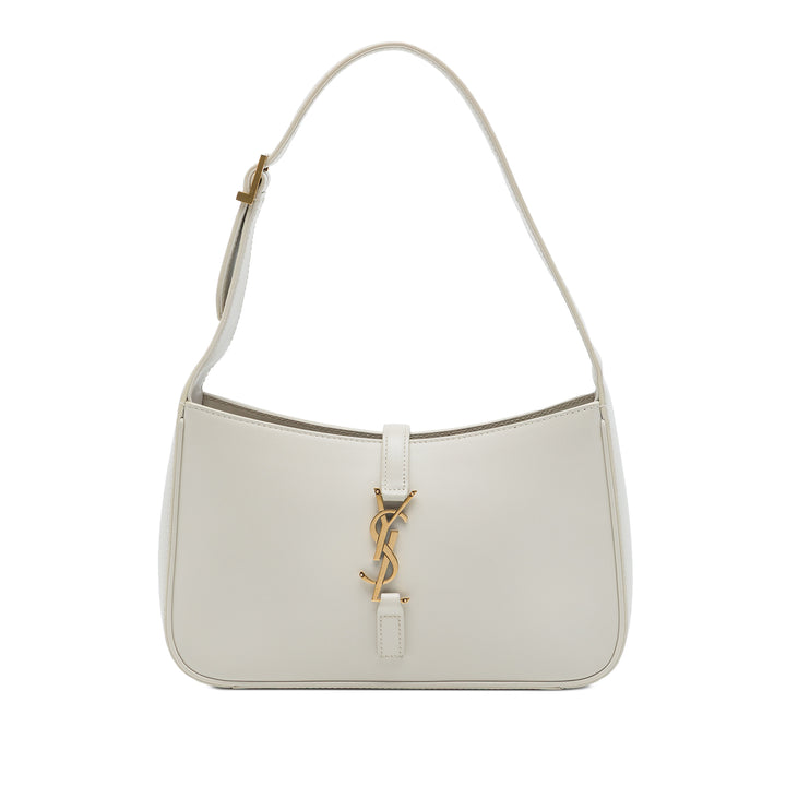 Saint Laurent Le 5 a 7 Cuir de veau lisse Blanc – vue principale – GABY PARIS
