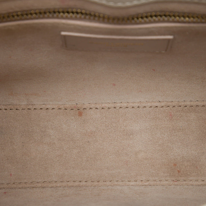Saint Laurent Le 5 a 7 Cuir de veau lisse Blanc – vue 4 – GABY PARIS