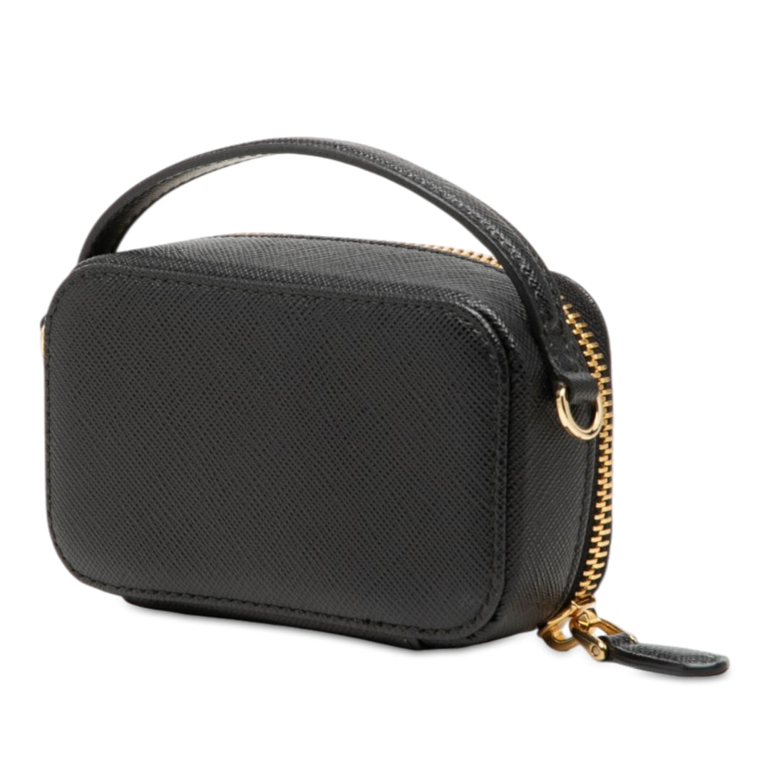 Prada Pochette Mini Saffiano Noir