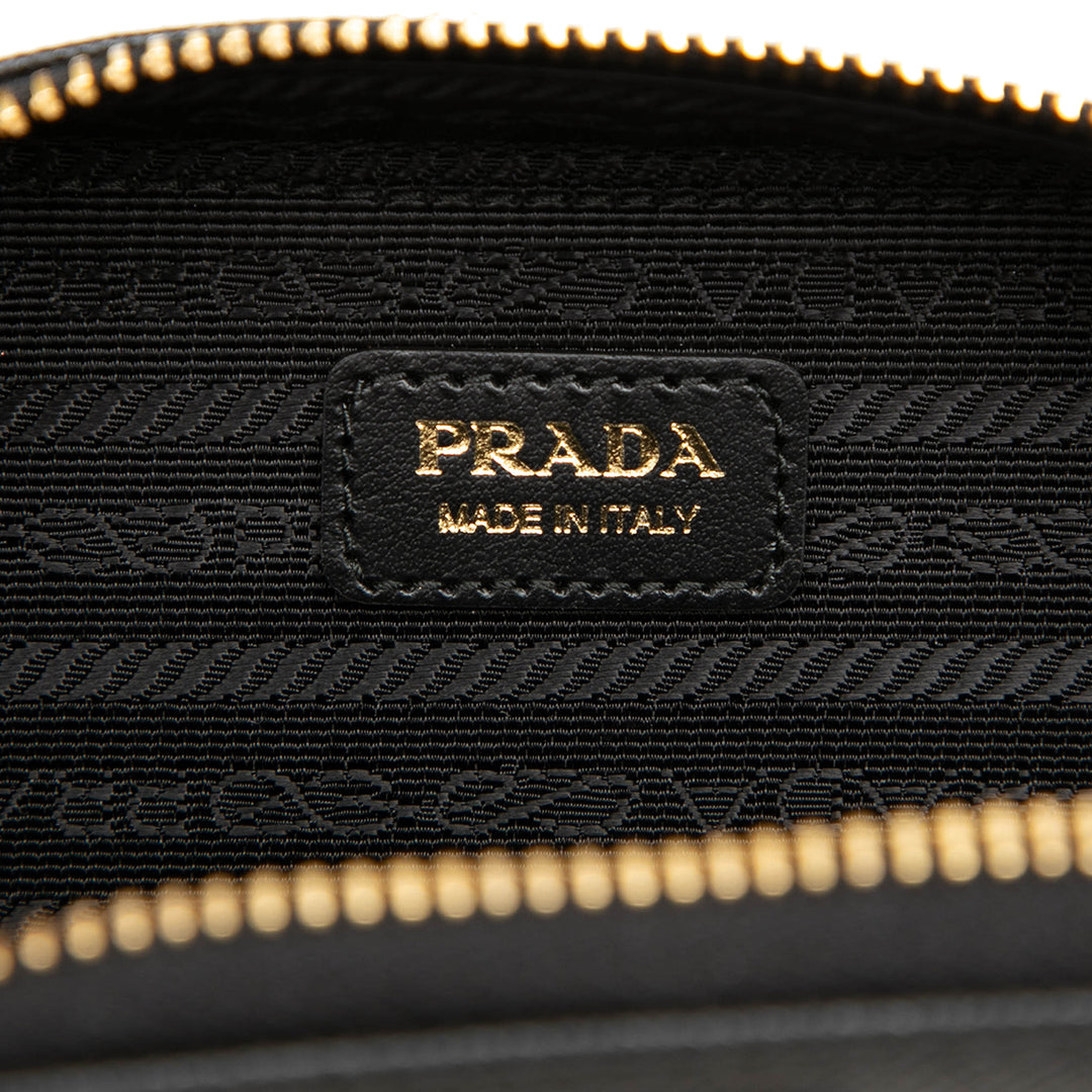 Prada Pochette Mini Saffiano Noir