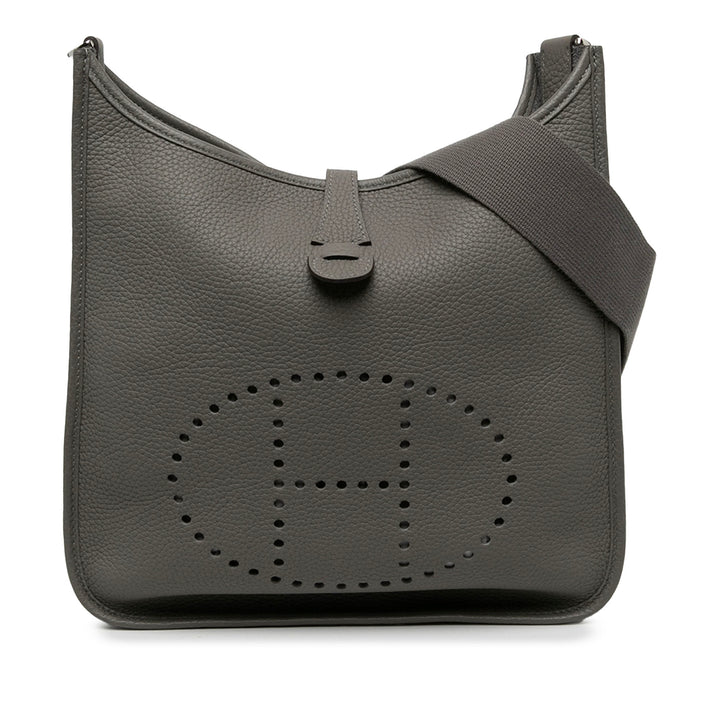 Hermès Sac bandoulière Evelyne III 29 Clémence Gris – vue principale – GABY PARIS