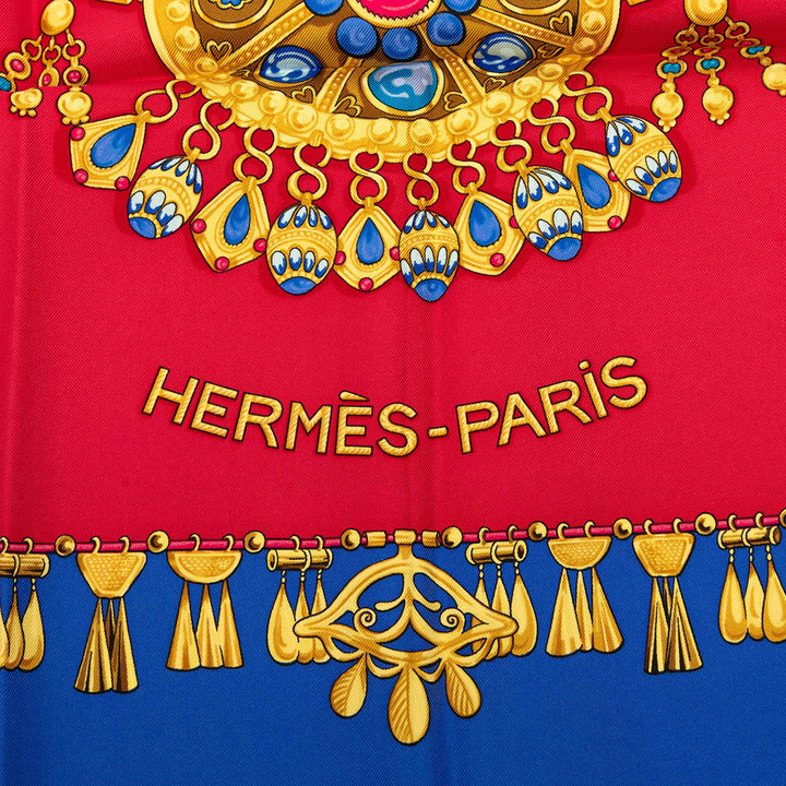 Parures des Sables Foulard 90 Rouge
