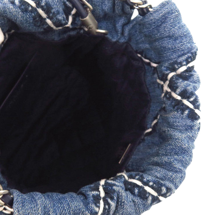 Chanel Mini Jean Surpiqué 22 Sac à main