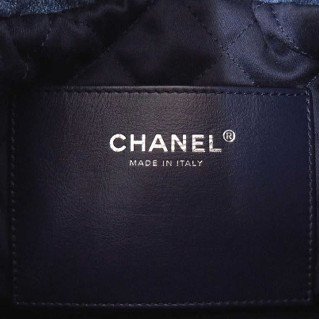 Chanel Mini Jean Surpiqué 22 Sac à main