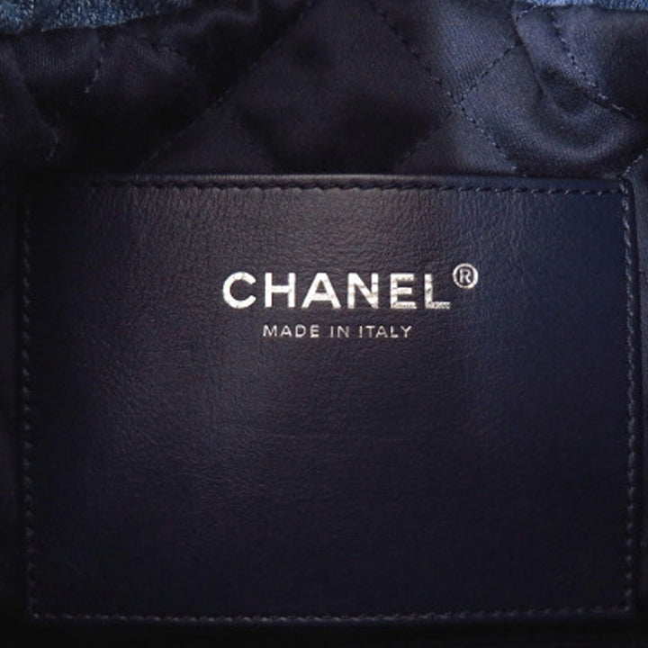 Chanel Mini Jean Surpiqué 22 Sac à main