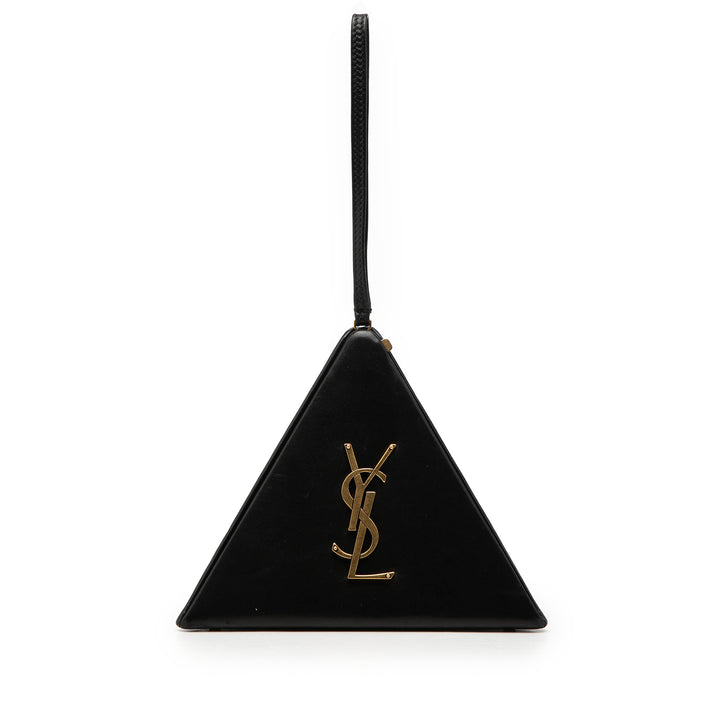Saint Laurent Small Cuir Pyramid Boîte Pochette