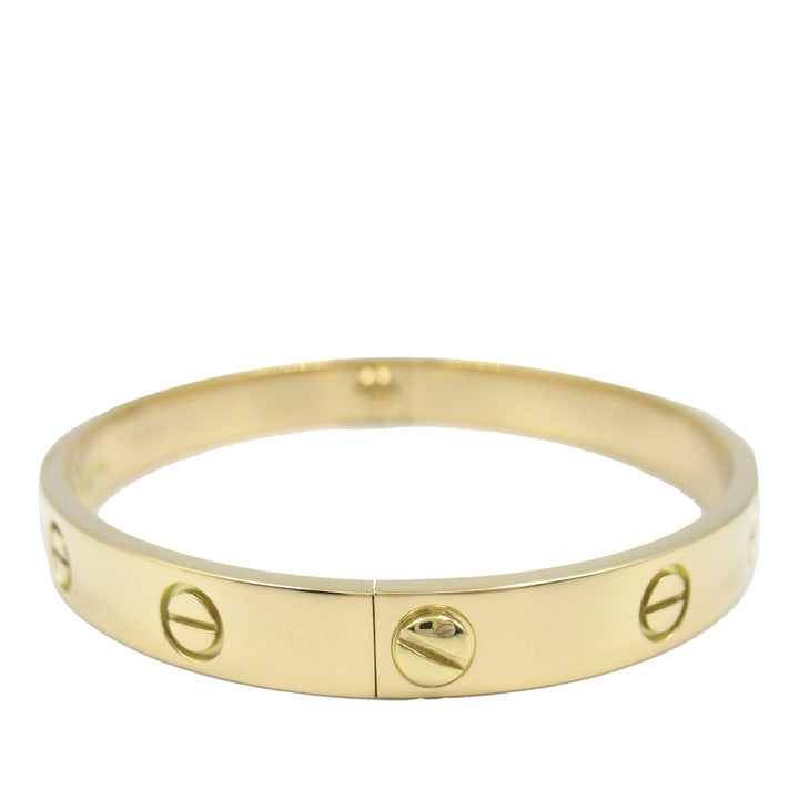 18K Yellow Gold Classic Love Bracelet Gold - Gaby Paris