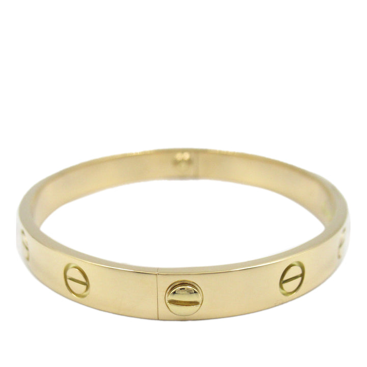 18K Yellow Gold Classic Love Bracelet Gold - Gaby Paris
