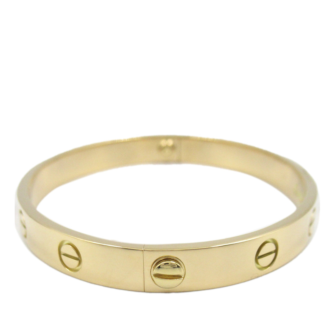 18K Yellow Gold Classic Love Bracelet Gold - Gaby Paris