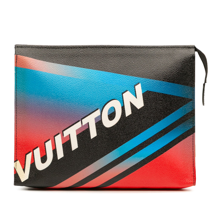 Louis Vuitton Damier Race Toiletry Pochette 26 Multi